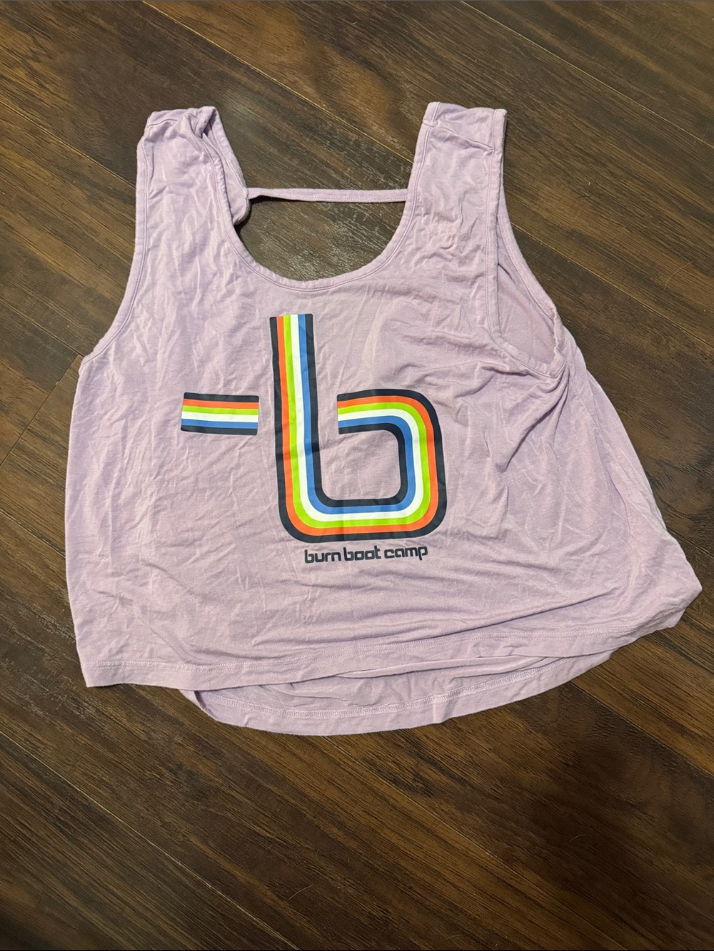 Burn Boot Camp Women's Lavender Logo Tank Top